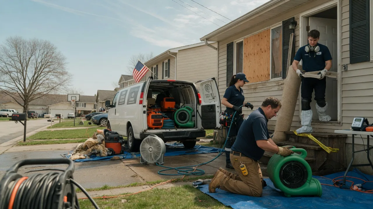Water Damage Restoration in Tunkhannock, PA near me